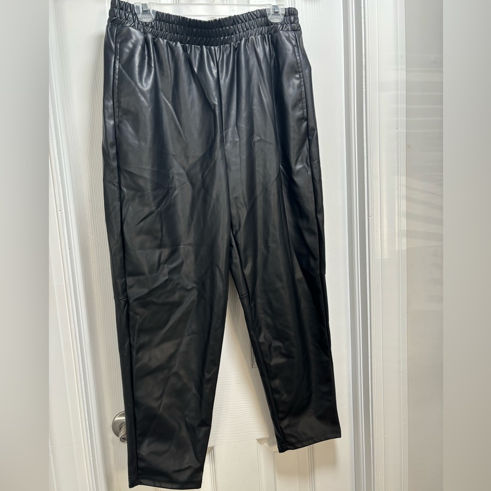 FINAL PRICE Fabletics faux leather pants